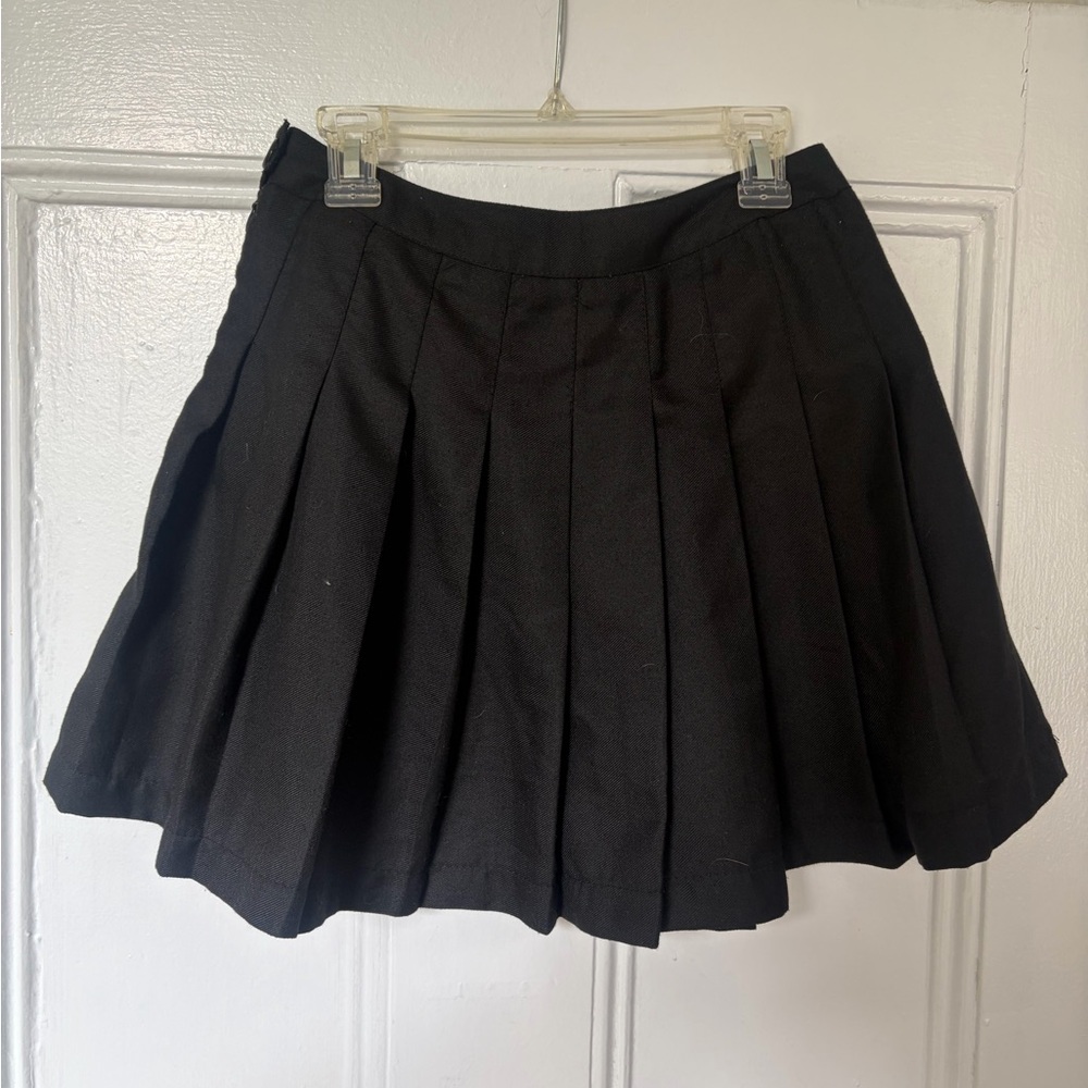 Black Pleated Women’s Skirt